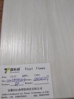 Slijtage-zichverzet tegen Vinyl Gelamineerde Bevloering klik Systeem 0.1mm - 0.7mm Slijtagelaag