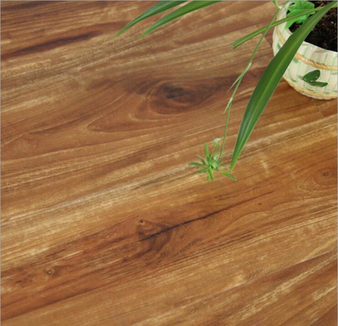Houten de Bevloeringsplank van Pvc van de TextuurOppervlaktebehandeling Materiële Vinyl